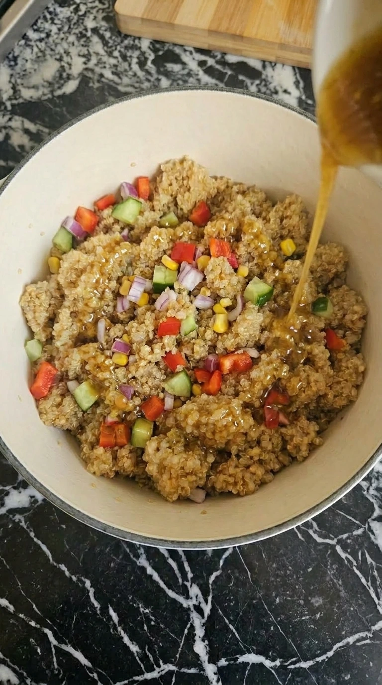 quinoa salad dressing