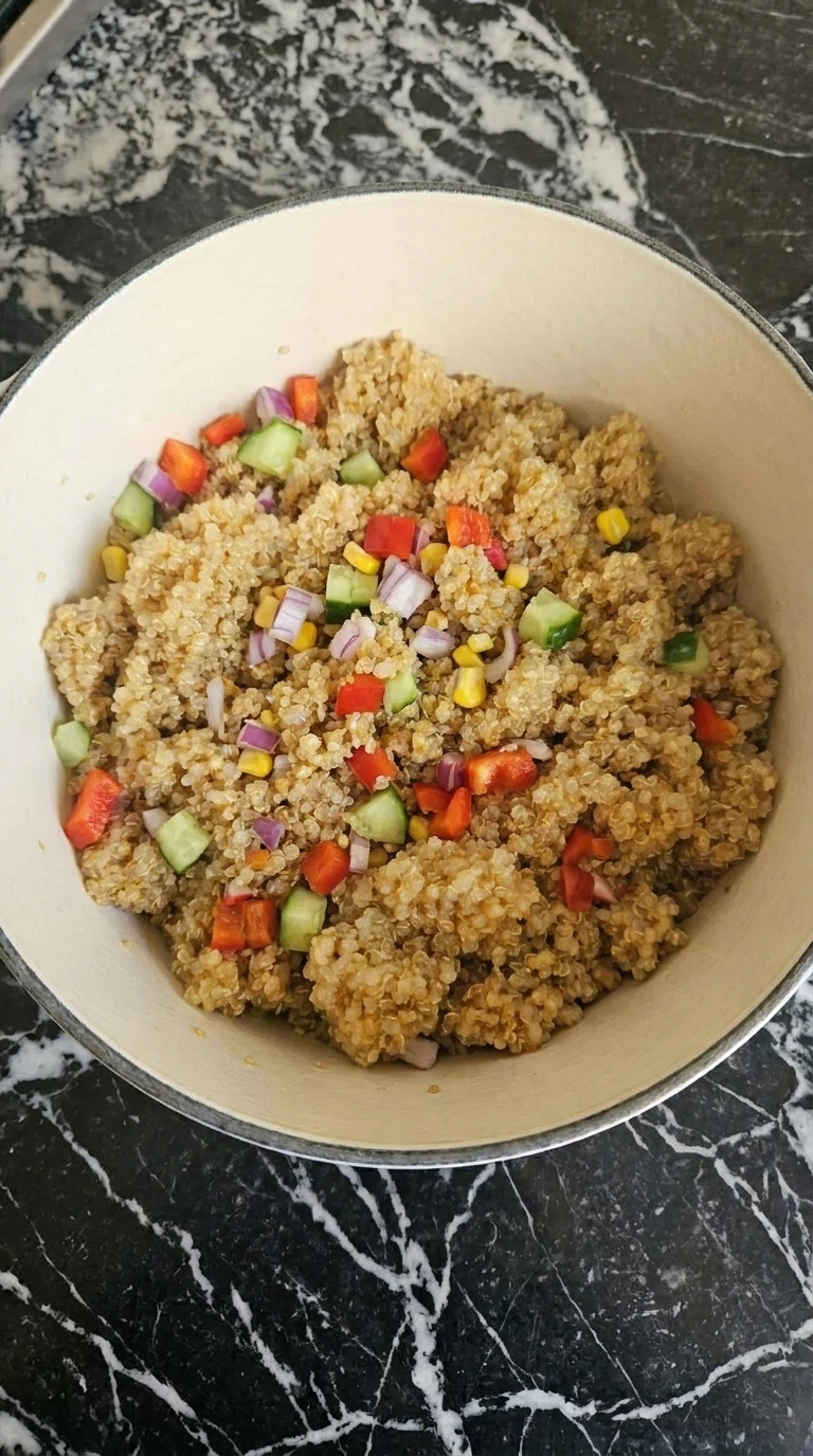 quinoa with vegetables