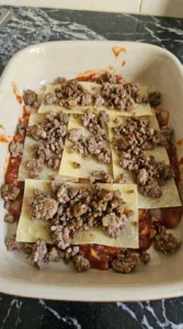 meat layer in lasagna