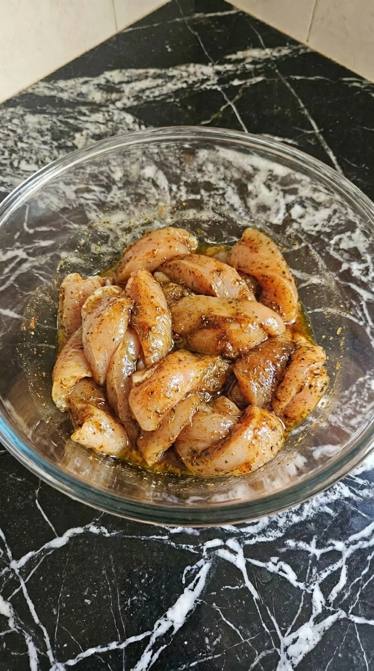 Seasoned chicken