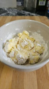 Butter and flour mixed into paste
