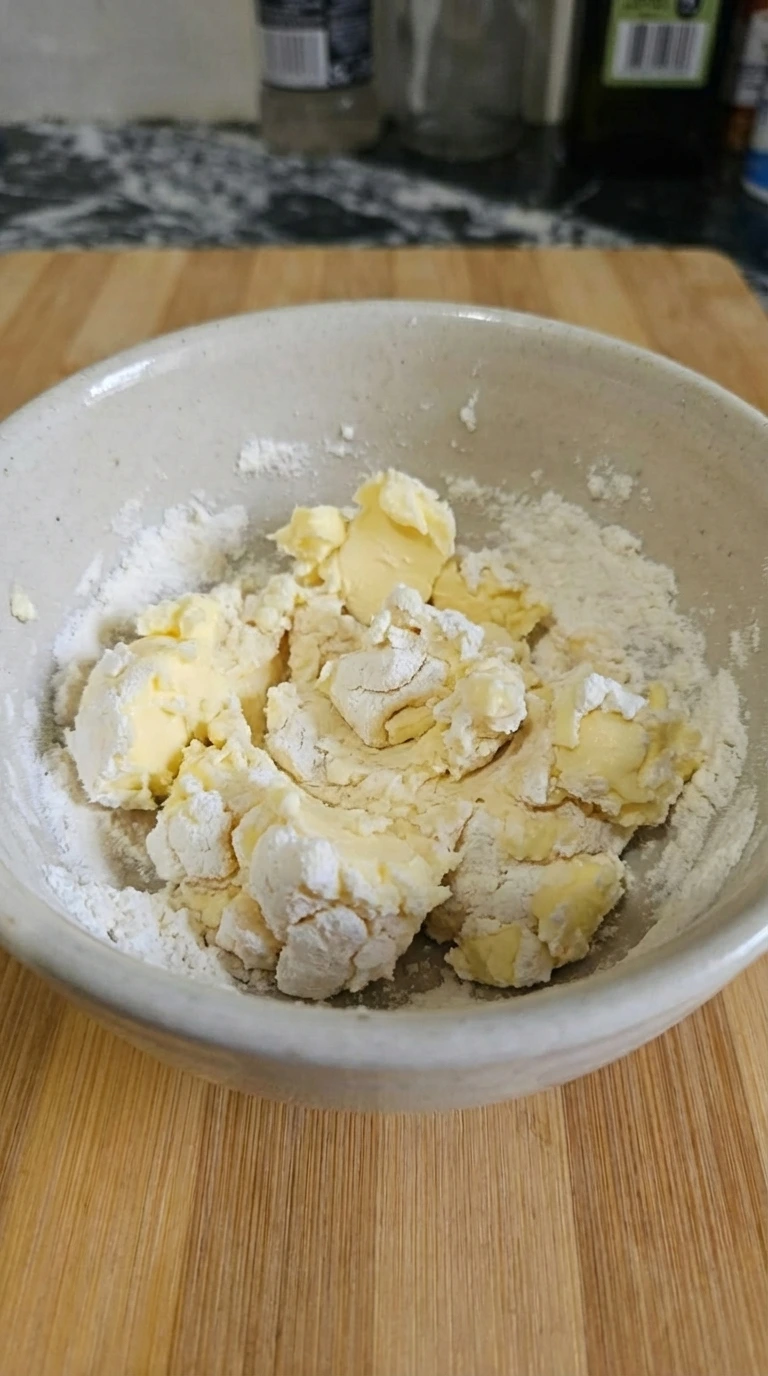 Butter and flour mixed into paste