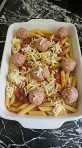 pasta softening in sauce