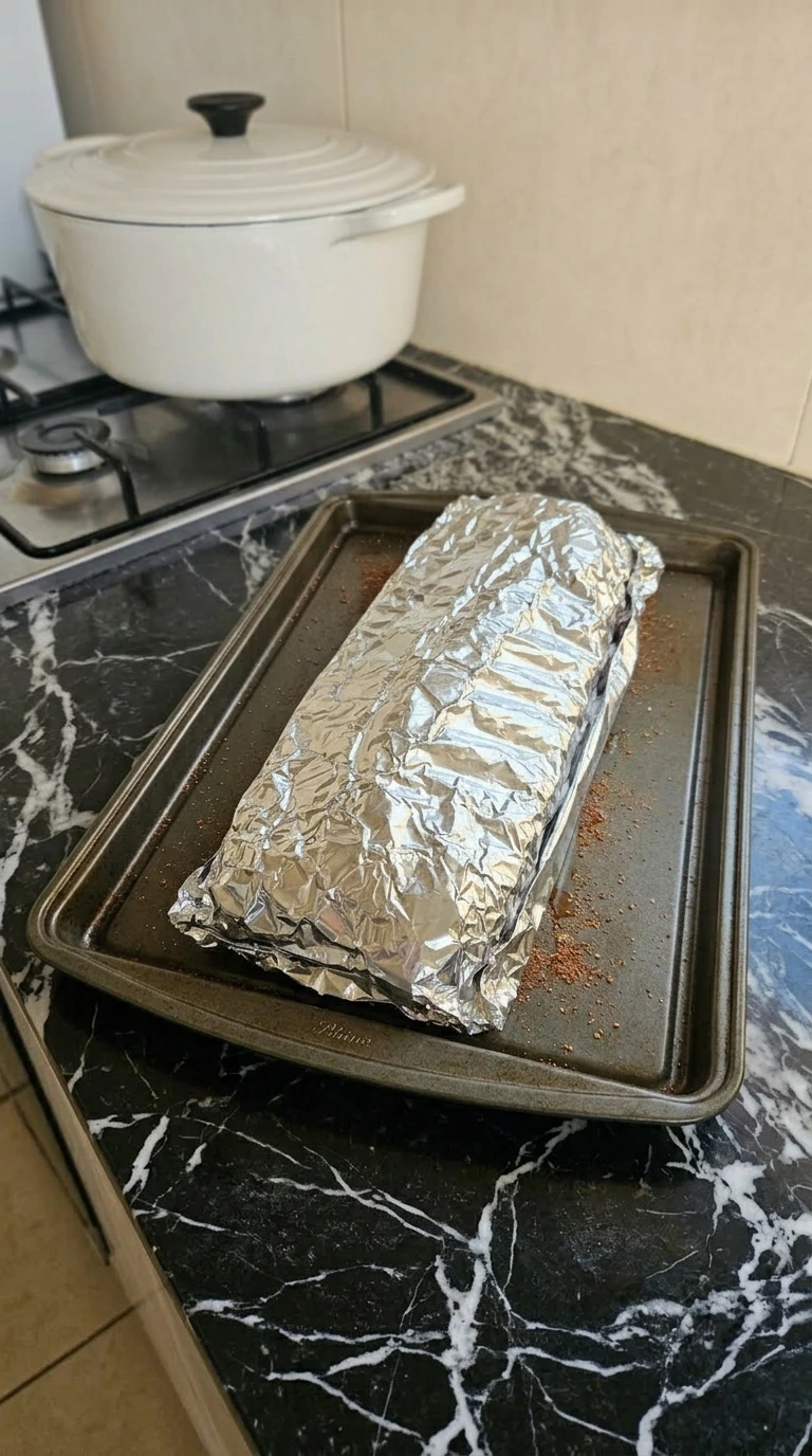 Wrap and slow roast