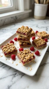 Raspberry Breakfast Bars