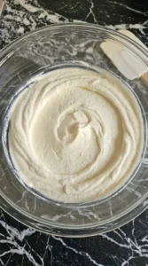 Cold whole-milk ricotta whipped to soft smooth peaks
