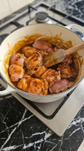 Banana BBQ Chicken — Blend the banana BBQ glaze