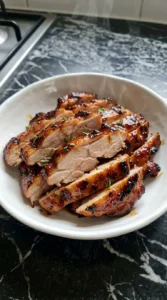 Banana BBQ Chicken — Rest and finish the chicken