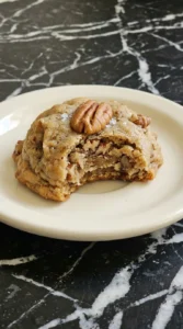 Butter Pecan Cookies — Break open one warm cookie
