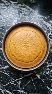 Friendsgiving Cake baked layer with golden top surface Recipe focus: thanksgiving cake designs.
