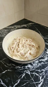 Friendsgiving Casserole By Joanna Gaines creamy chicken filling mixture