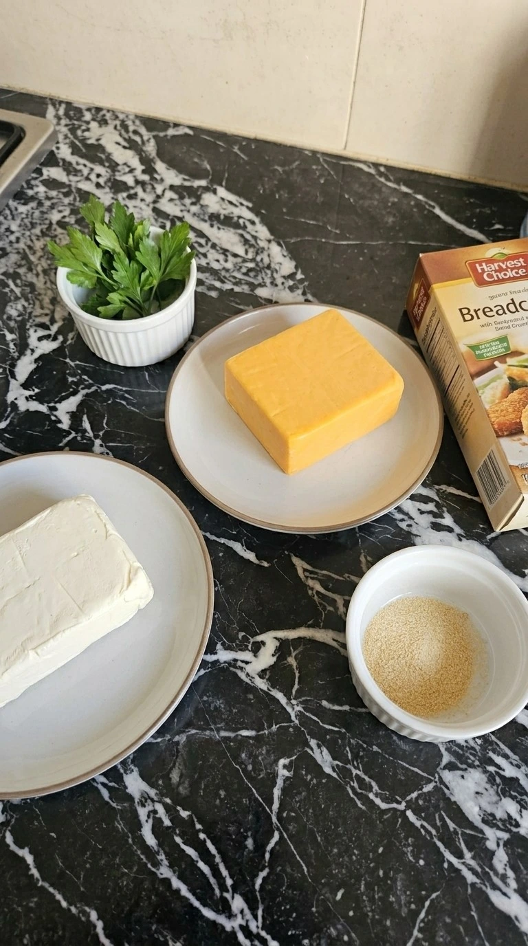 Thanksgiving Cocktail Party Food ingredients arranged with seasonal appetizer components