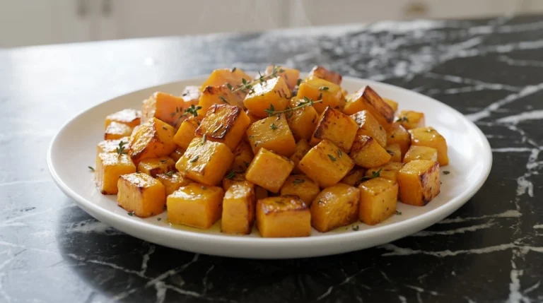 Thanksgiving Side Dishes Healthy Butternut Squash roasted golden orange cubes with Recipe focus: thanksgiving recipes side dishes healthy butternut squash.