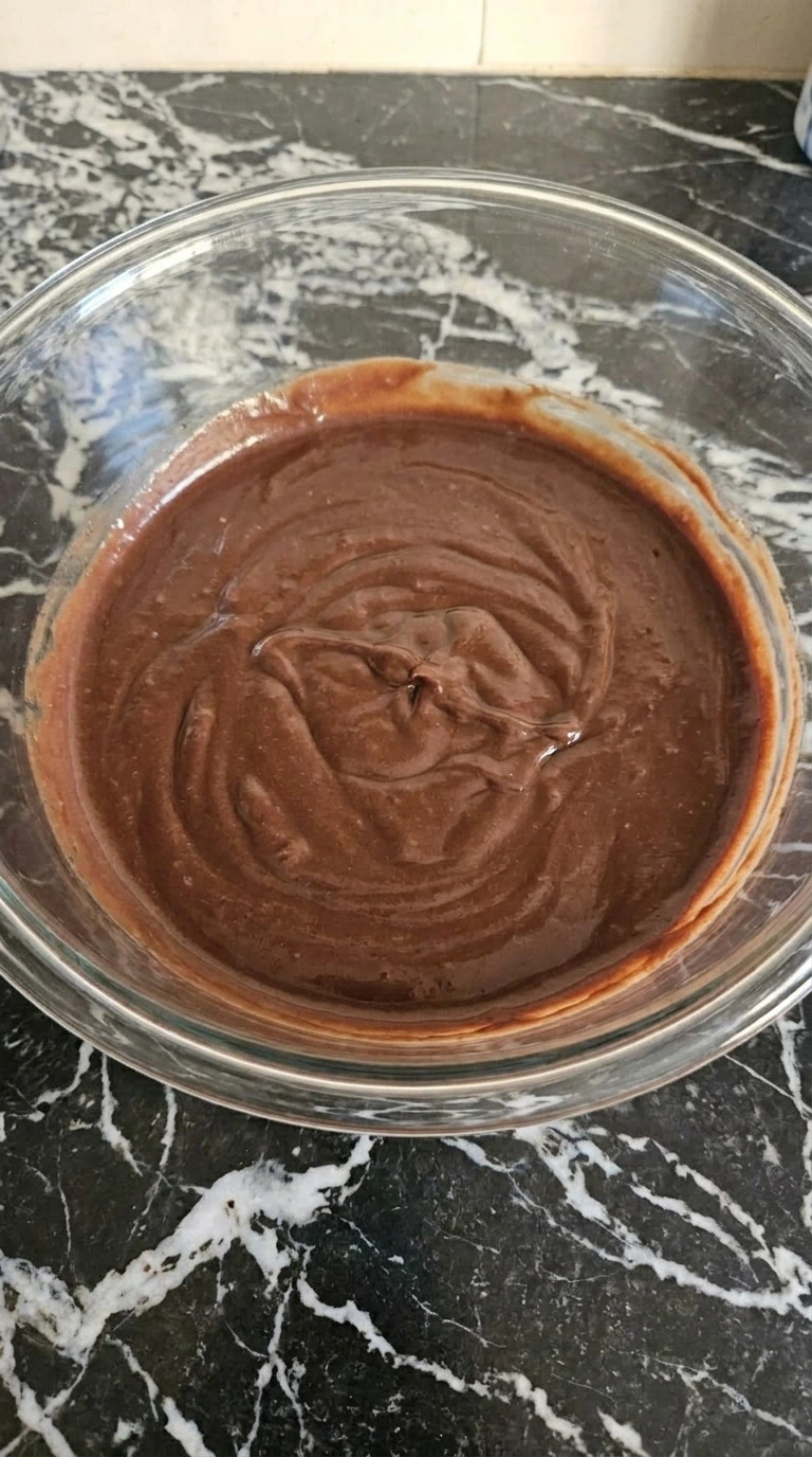 Halloween Pudding Dirt Cups chocolate pudding mixture before layering Recipe focus: how to make halloween pudding Recipe focus: halloween dirt pudding cups.