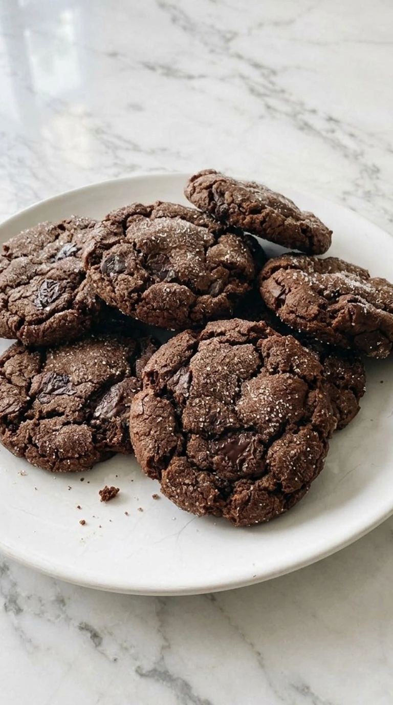 Chewy Chocolate Gingerbread Cookies with cracked chocolate tops and soft centers Recipe focus: martha stewart’s chewy chocolate gingerbread cookies.