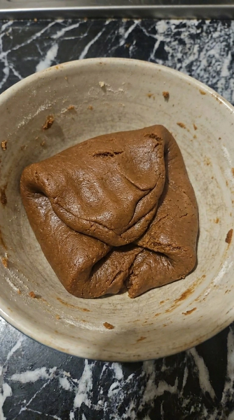 Gingerbread Man Cookies dough mixed with molasses and warm spices Recipe focus: chewy gingerbread cookies.